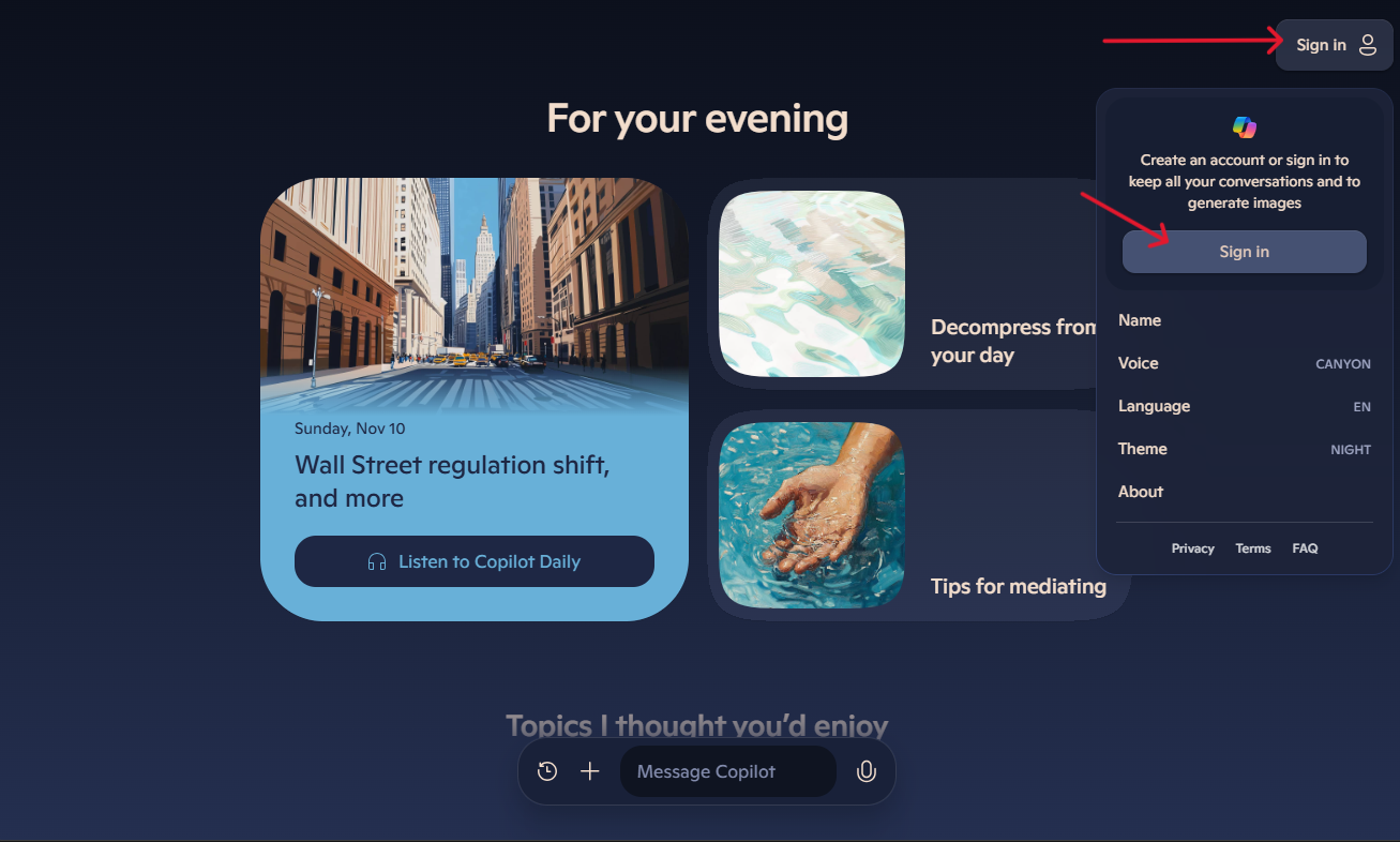 copilot screenshot (2) samar-it