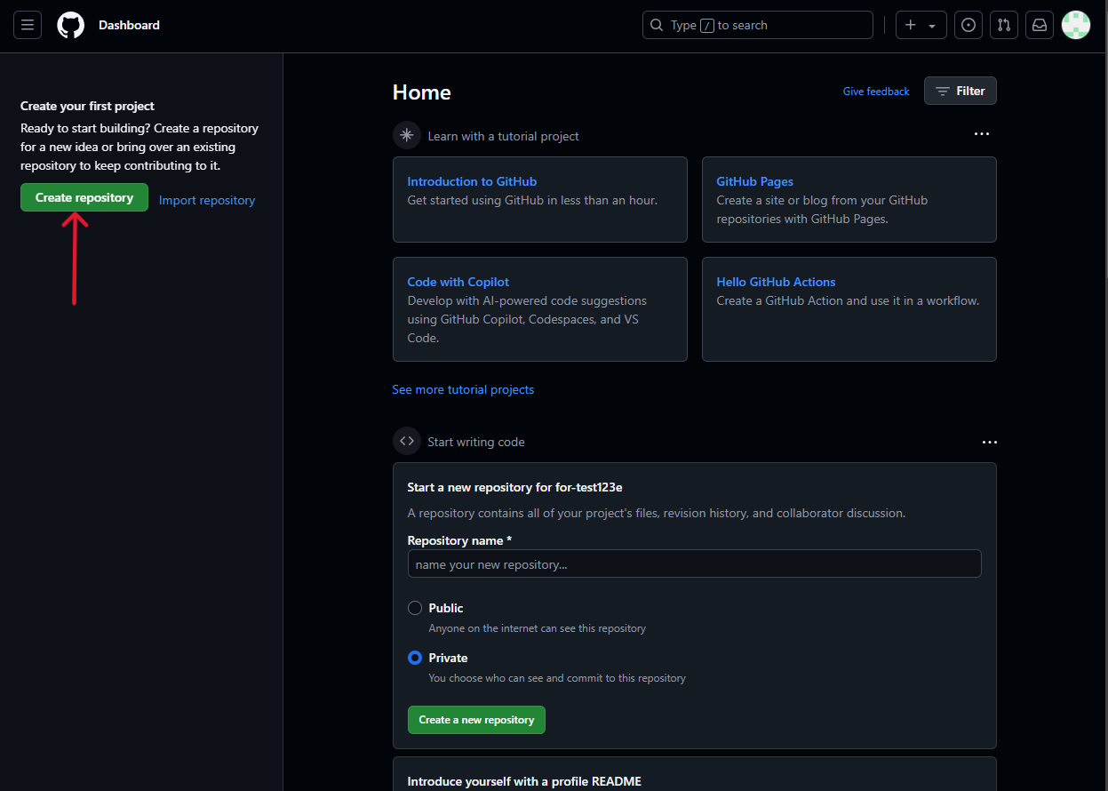 GitHub screenshot (12) samar-it