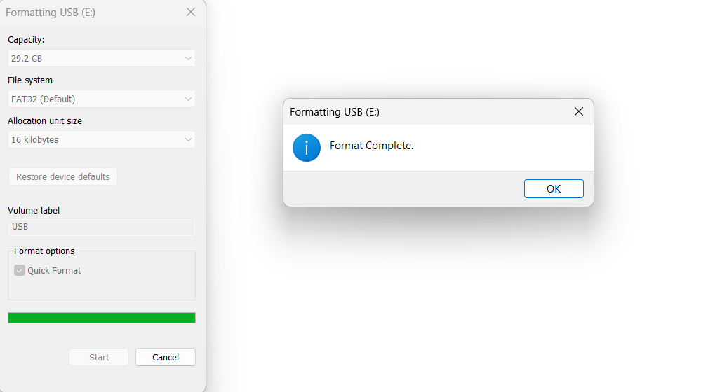 format disk screenshot (3) samar-it