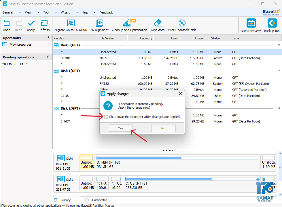 Convert-MBR-to-GPT-EaseUS-shot (3) samar-it