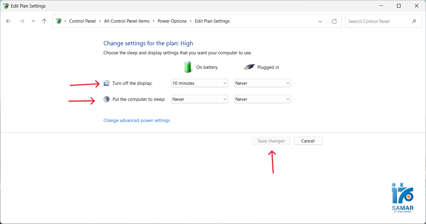 عکس شماره 6 - Power Options