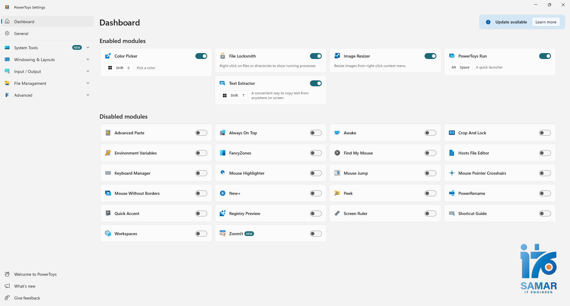 عکس شماره 1 - PowerToys